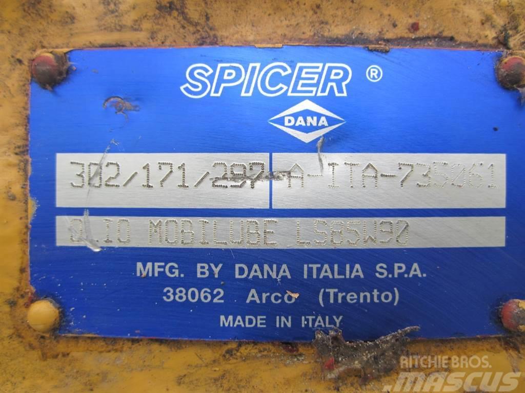 Spicer Dana 302/171/297 - Axle/Achse/As Mosty, wały i osie