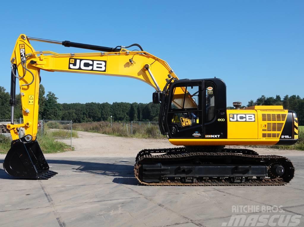 JCB 215LC - New / Unused / Hammer Lines Koparki gąsienicowe