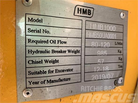 HMB 1000 Młoty hydrauliczne