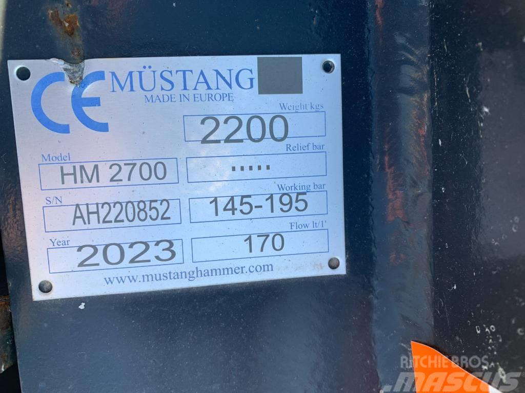Mustang HM2700 Młoty hydrauliczne