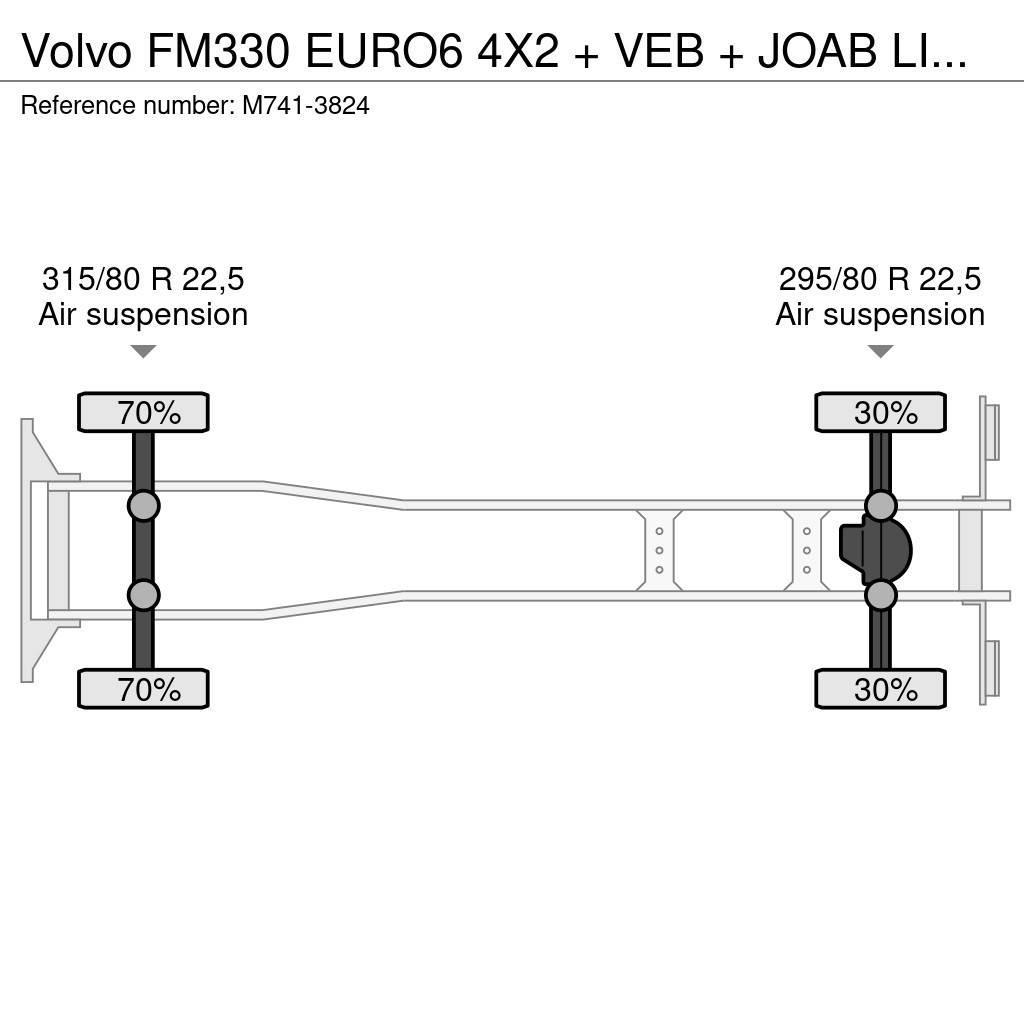 Volvo FM330 EURO6 4X2 + VEB + JOAB LIFT/EXTENDABLE + FUL Bramowce