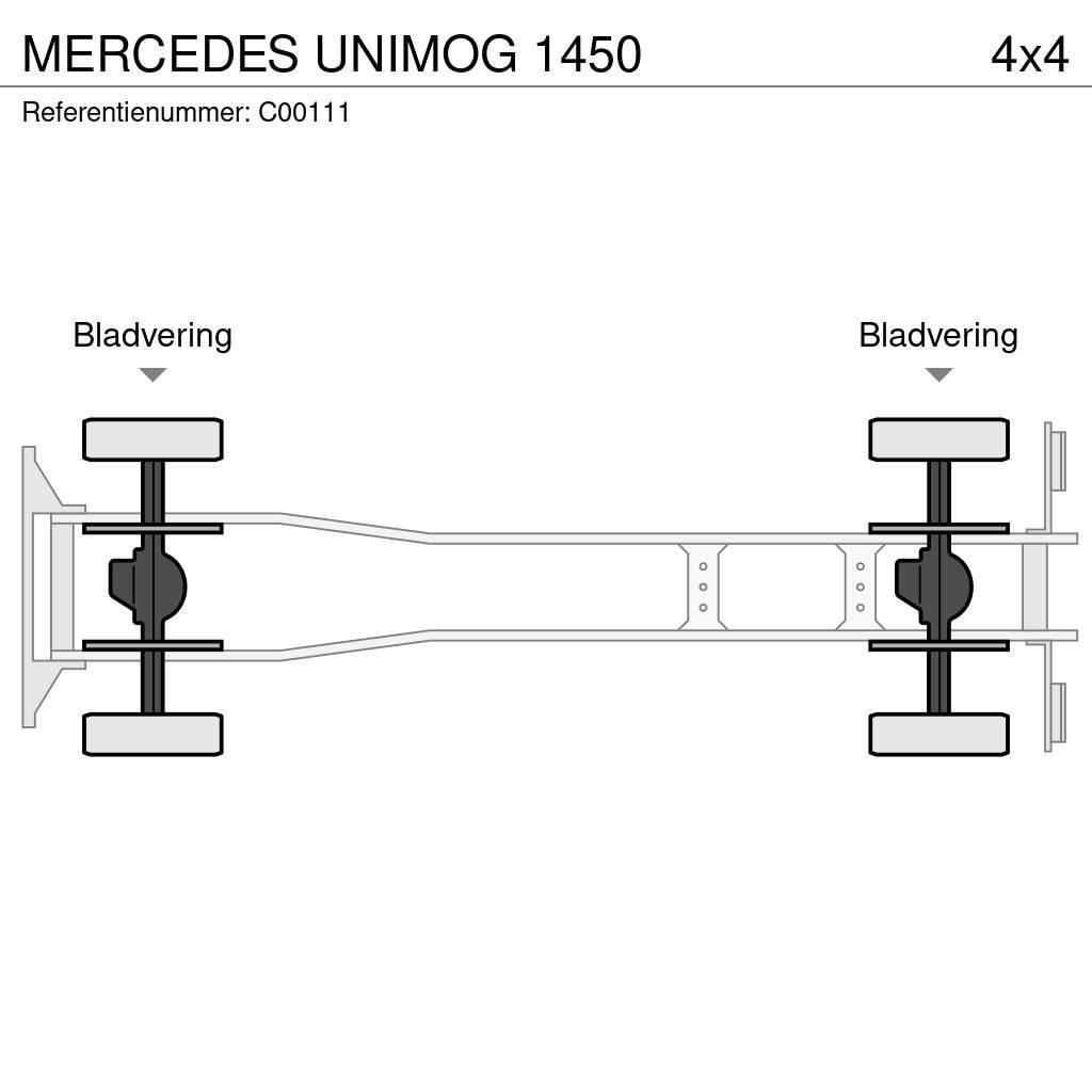 Mercedes-Benz UNIMOG 1450 Wywrotki