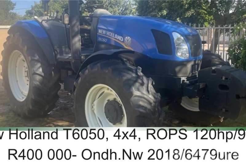 New Holland T6050 - ROPS - 120hp / 93kw Ciągniki rolnicze