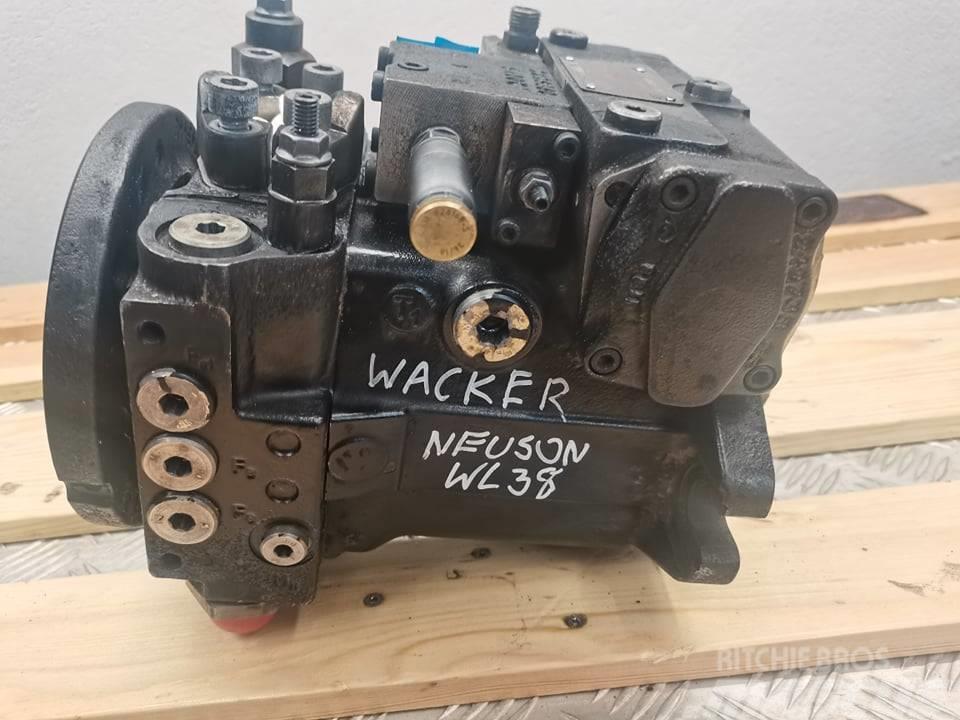 Wacker Neuson WL38 {Rexroth A4VG40DA1D8}  drive pump Hydraulika