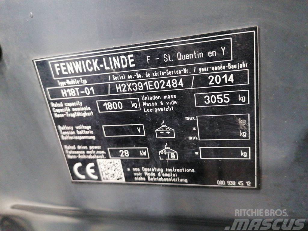 Linde H18T-01 Wózki LPG