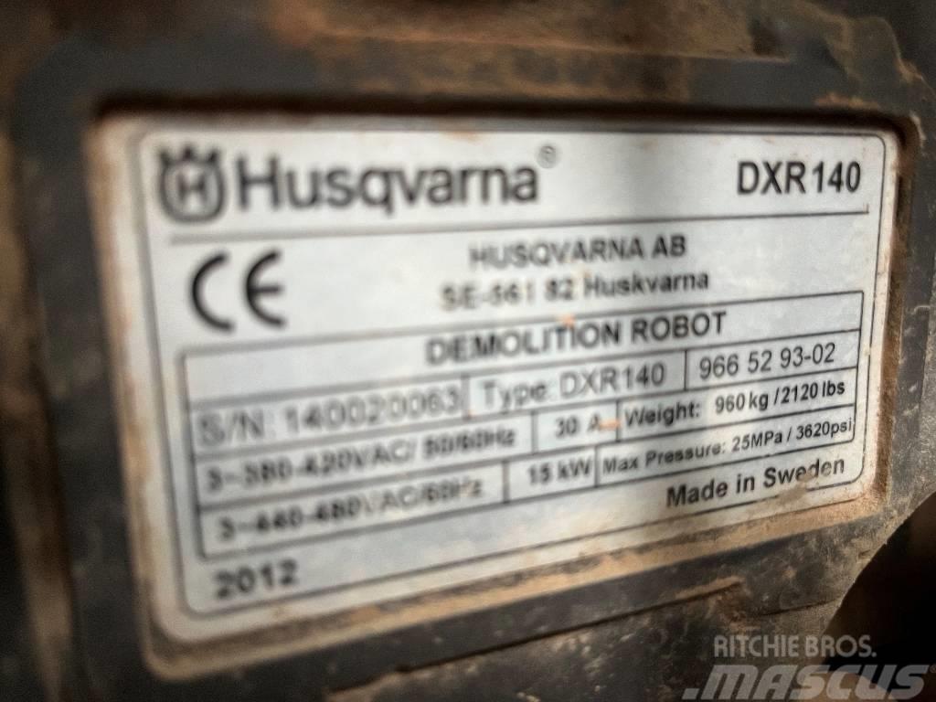 Husqvarna DXR 140 Minikoparki