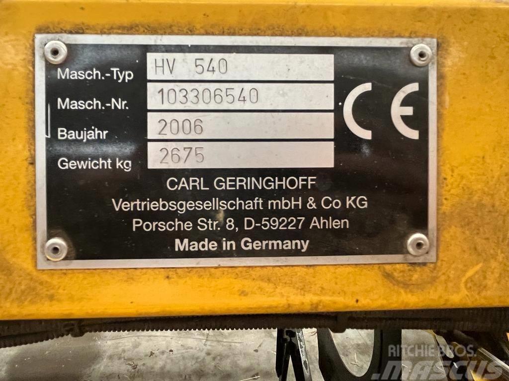 Geringhoff HV 540 Głowice ścinkowe