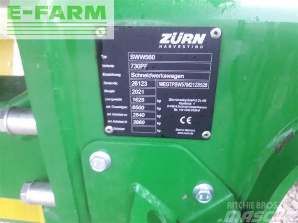 Zürn premium flow 730 Akcesoria do kombajnów zbożowych