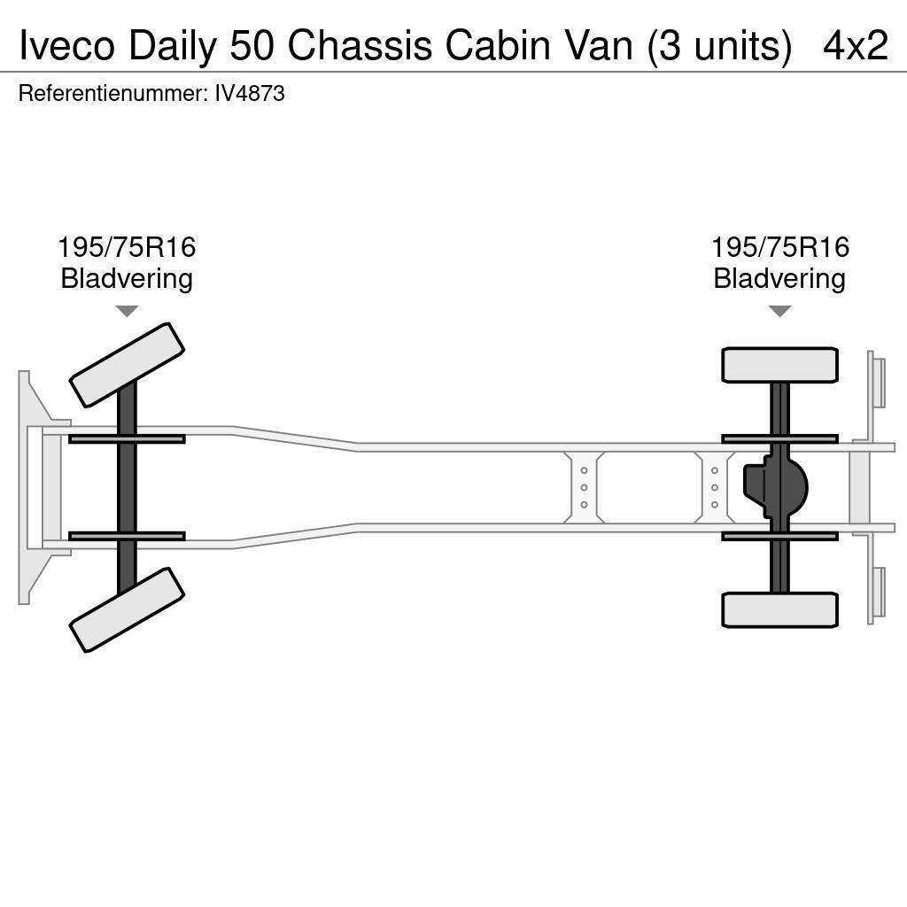 Iveco Daily 50 Chassis Cabin Van (3 units) Pojazdy pod zabudowę