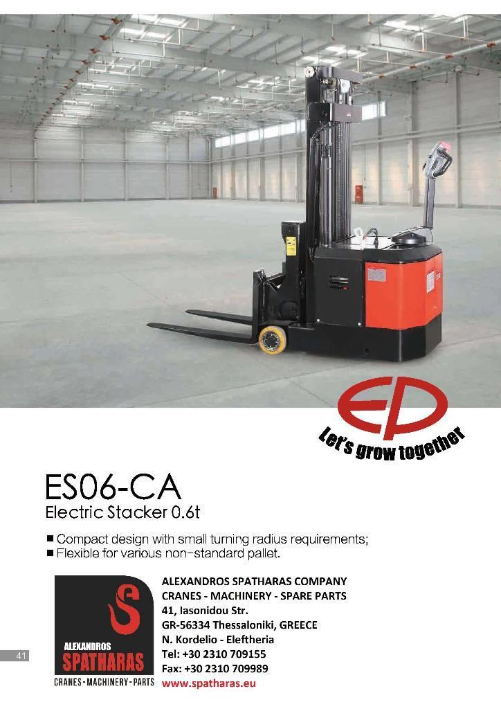EP ES06-CA Wózki widłowe unoszące z dyszlem