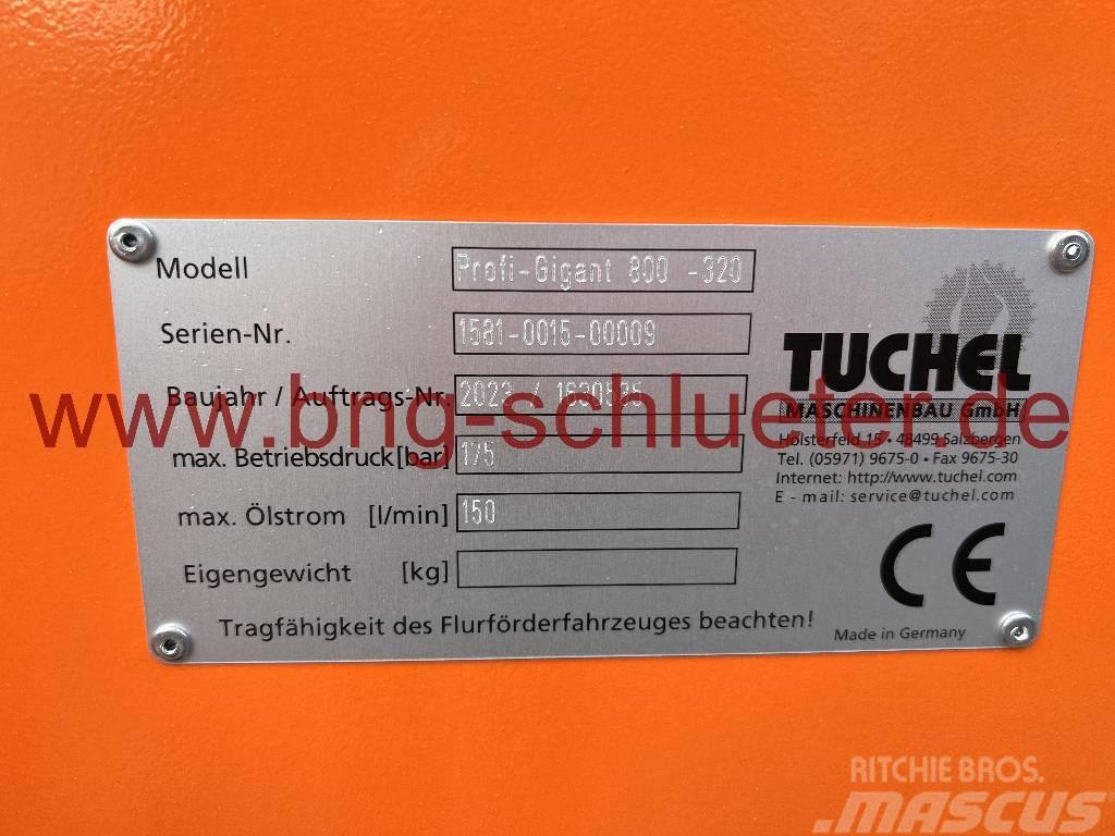 Tuchel Profi Gigant 800 Kehrmaschine -werkneu- Inne maszyny komunalne