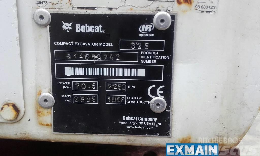 Bobcat X 325 Minikoparki