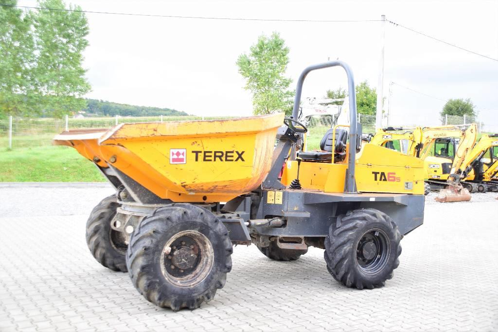 Terex TA6s Swivel dumper 6 ton Wozidła kolebkowe