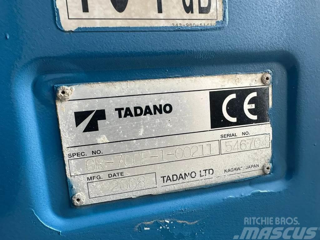 Tadano GR-700E-1-00211 + JIB ROUGH TERRAIN CRANE/RT CRANE Żurawie terenowe