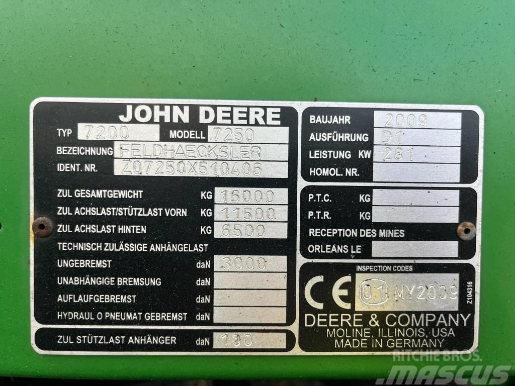 John Deere 7250 Sieczkarnie samojezdne
