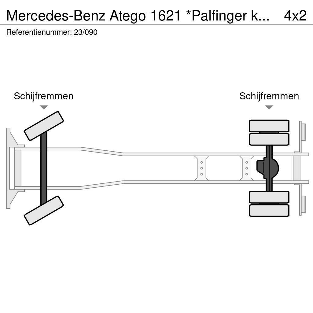 Mercedes-Benz Atego 1621 *Palfinger kraan*Containersysteem*lucht Hakowce