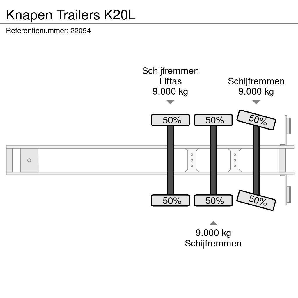 Knapen Trailers K20L Naczepy z ruchomą podłogą