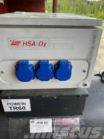  Traktorigeneraattori HSA TR60 Agregaty prądotwórcze inne