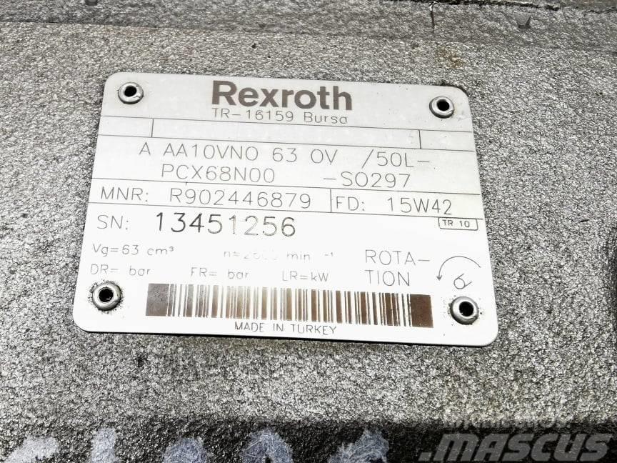 CLAAS Axion 830 {Rexroth A10V} main pump Hydraulika