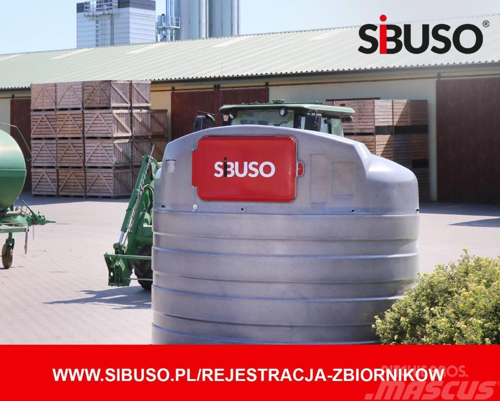 Sibuso 5000L zbiornik dwupłaszczowy Diesel Maszyny komunalne
