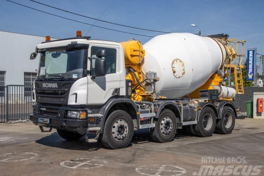 Scania P370+E6+ MIXER 9M³ Gruszki do betonu