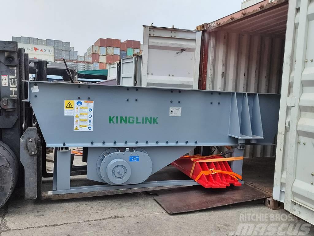 Kinglink ZSW-380x96 Heavy-Duty Vibrating Grizzly Feeder Podajniki-dozowniki