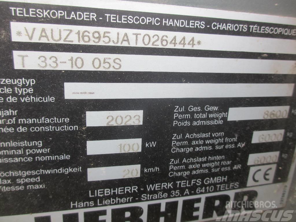 Liebherr T 33-10S Ładowarki teleskopowe