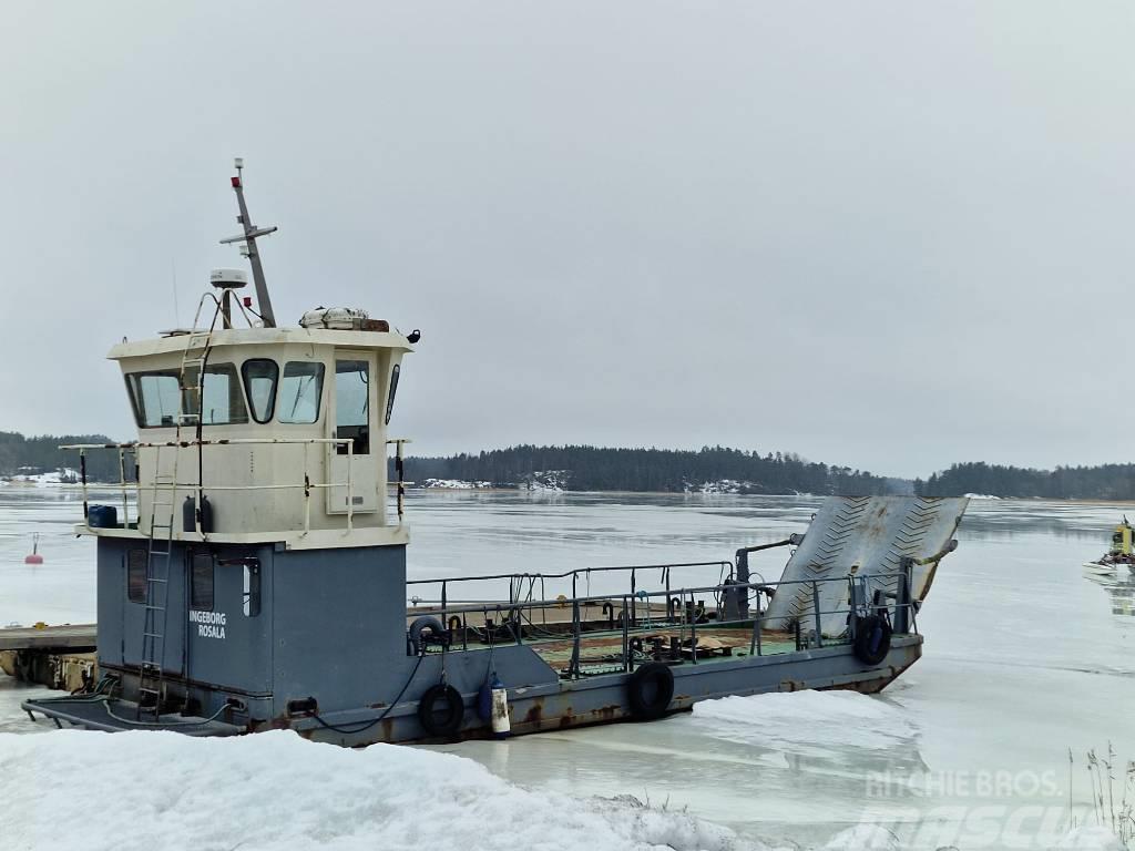  Transport vessel 11,9x4x1m Łodzie, pontony i barki budowlane