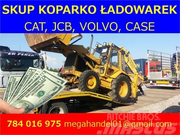 CAT 438B SKUP KOPARKO ŁADOWAREK Koparko-ładowarki