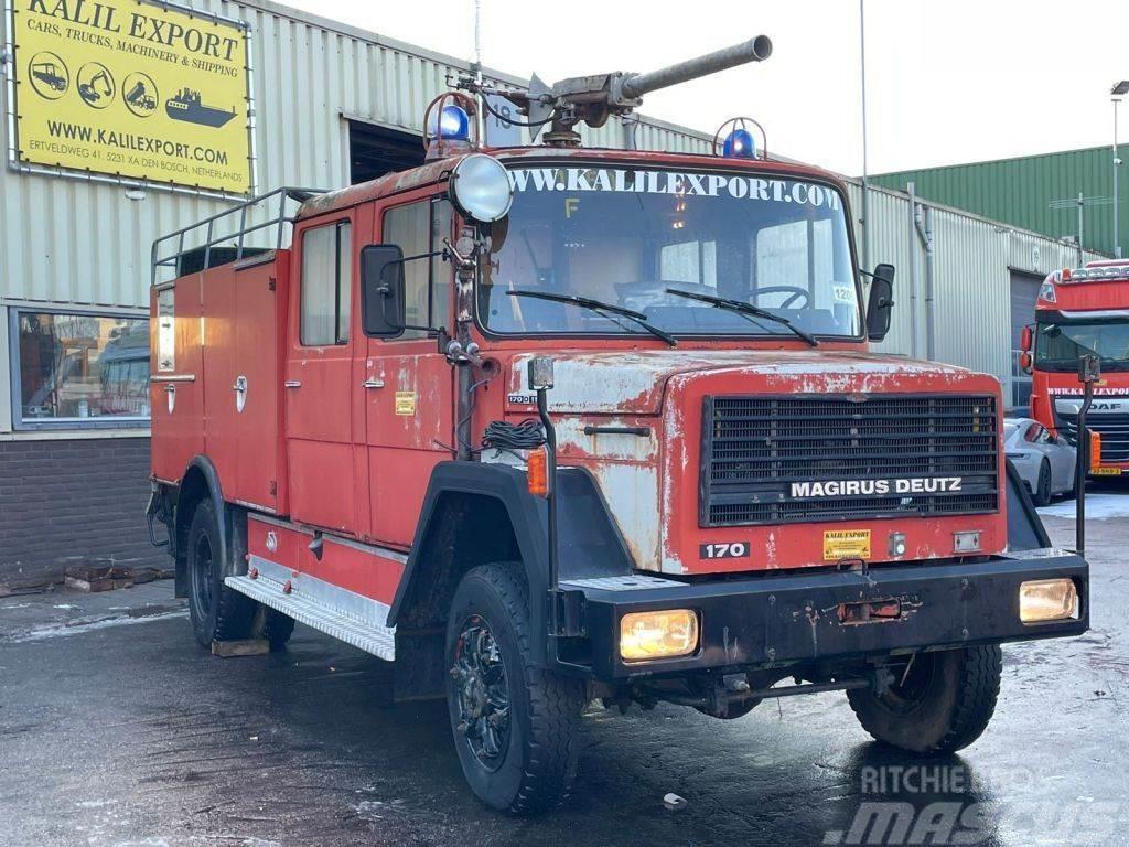 Magirus Deutz 170 Fire Fighting Truck 4x4 Complete truck G Wozy strażackie