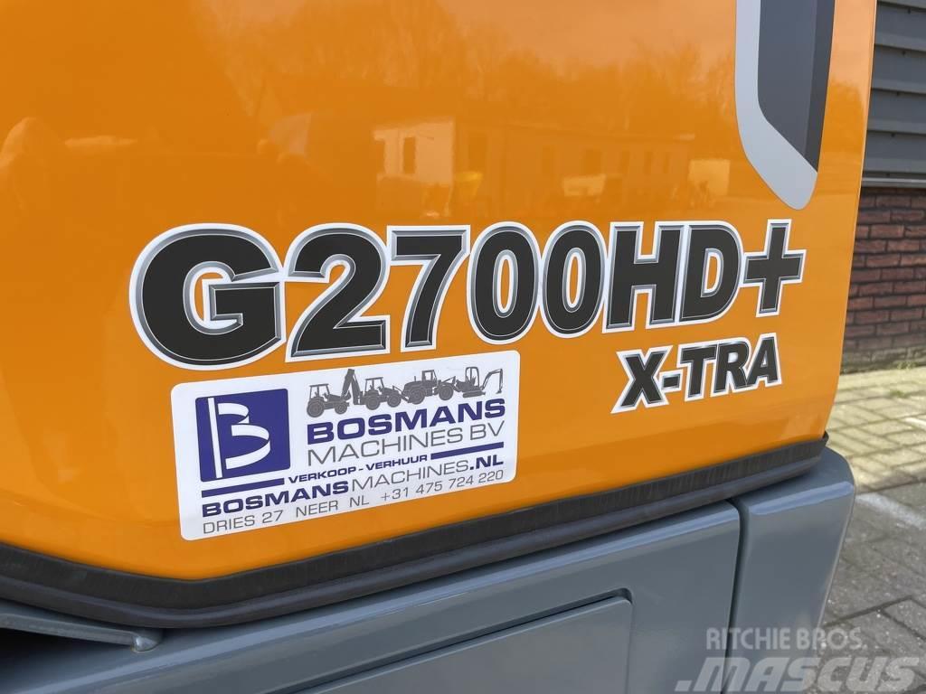 GiANT G2700 HD X-TRA + minishovel NIEUW Ładowarki kołowe