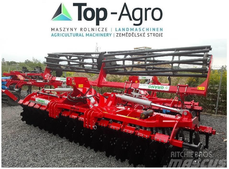 Top-Agro GRANO Disc Harrow 4m, OFAS 560mm, roller 500mm Brony talerzowe