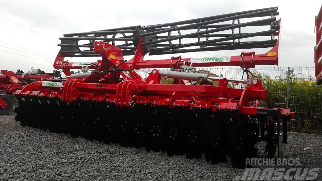 Top-Agro GRANO Disc Harrow 4m, OFAS 560mm, roller 500mm Brony talerzowe