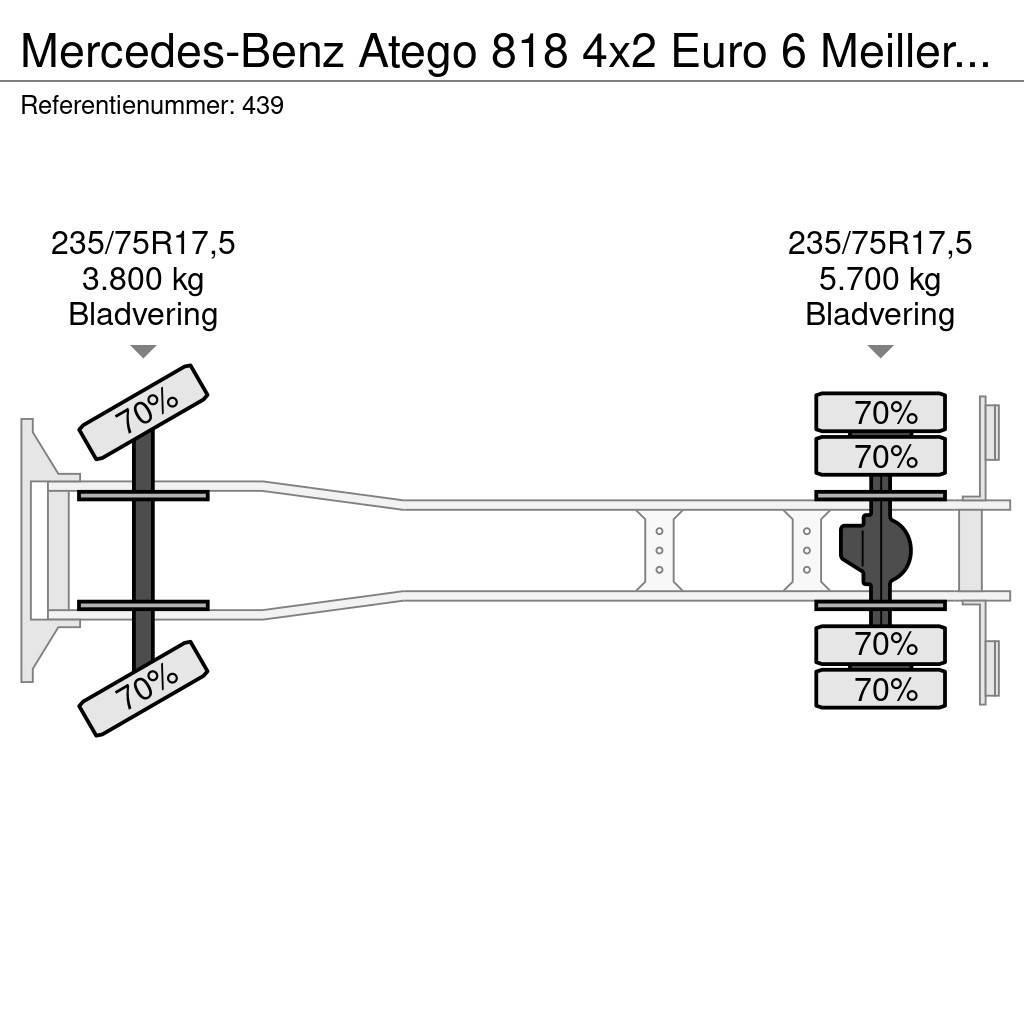 Mercedes-Benz Atego 818 4x2 Euro 6 Meiller 3 Seitenkipper 2 Piec Wywrotki