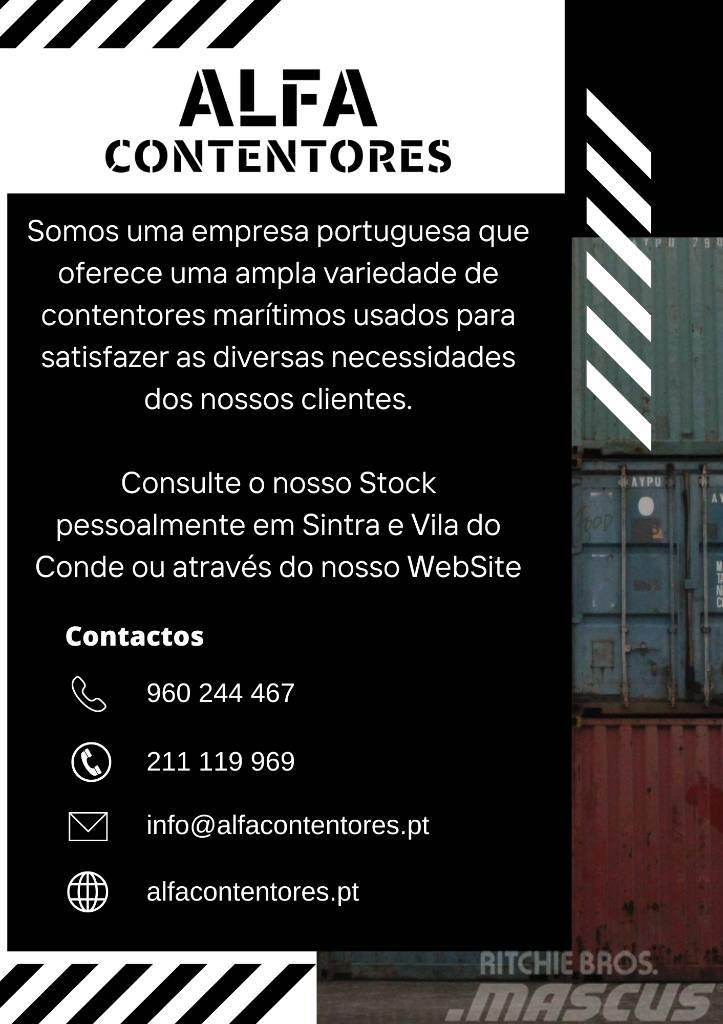  AlfaContentores Contentor Marítimo 40' HC - 12 Met Kontenery transportowe