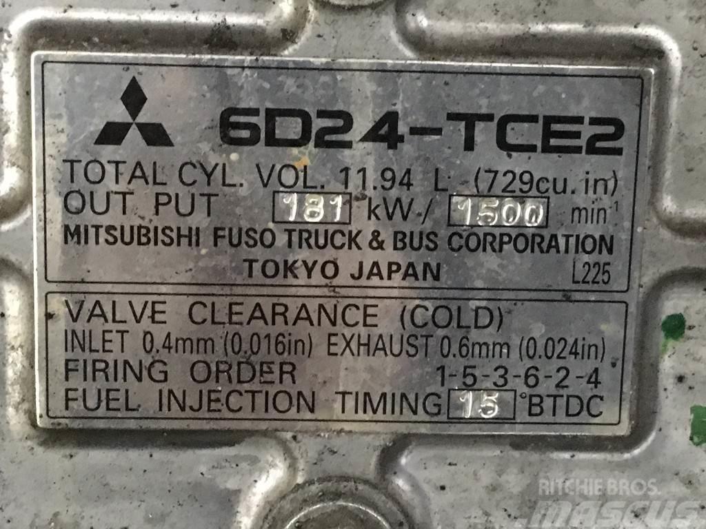 Mitsubishi 6D24-TCE2 USED Silniki