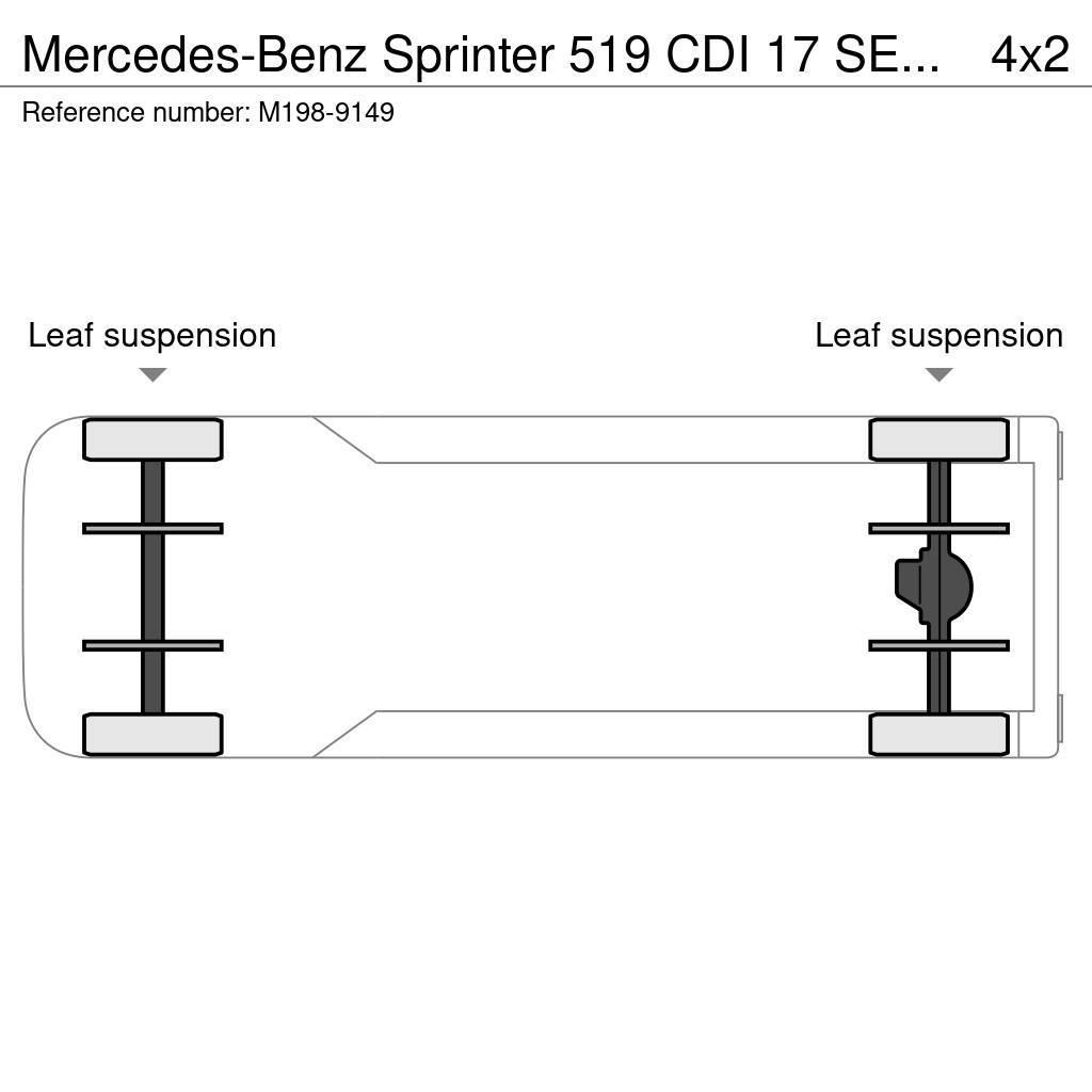 Mercedes-Benz Sprinter 519 CDI 17 SEATS / AC / WEBASTO Minibusy