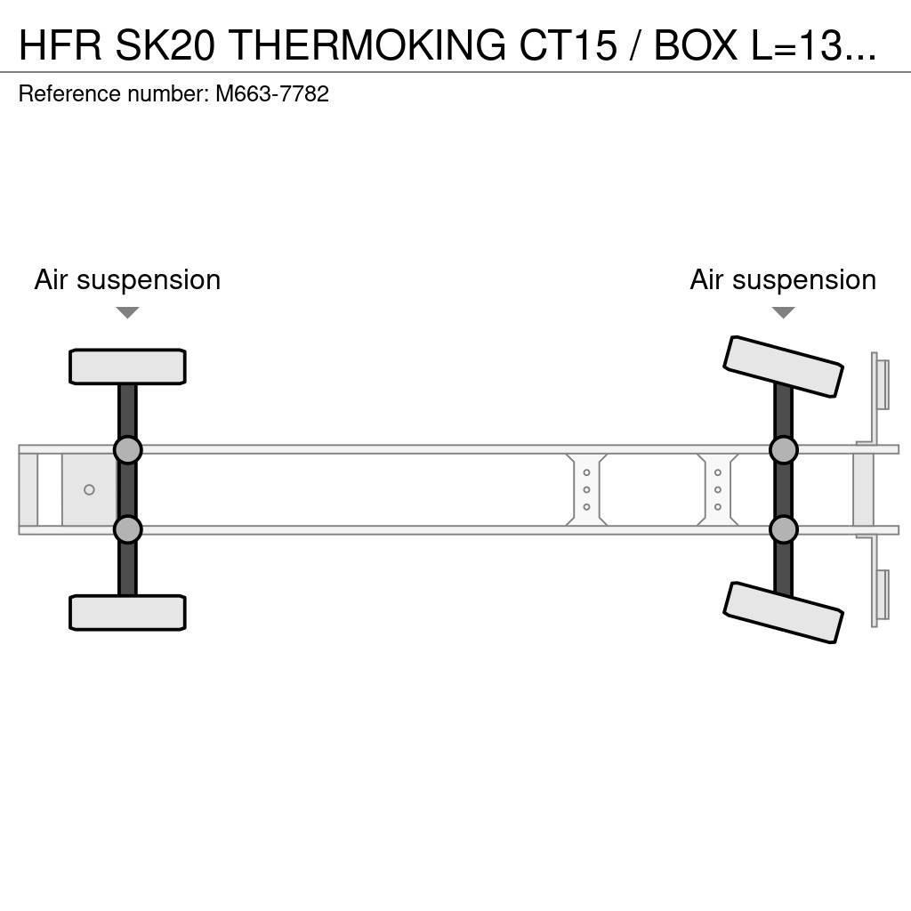 HFR SK20 THERMOKING CT15 / BOX L=13450 mm Naczepy chłodnie