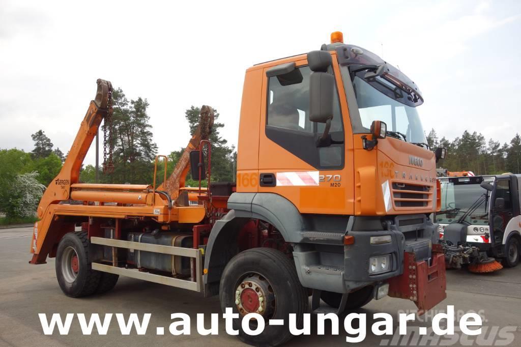 Iveco Trakker 18.270 Absetzkipper 4x4 + Sperren Gergen Ciężarówki z wymienną zabudową