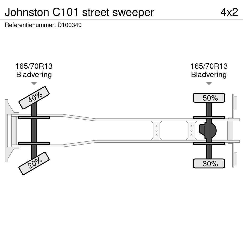 Johnston C101 street sweeper Kombi / koparki ssące
