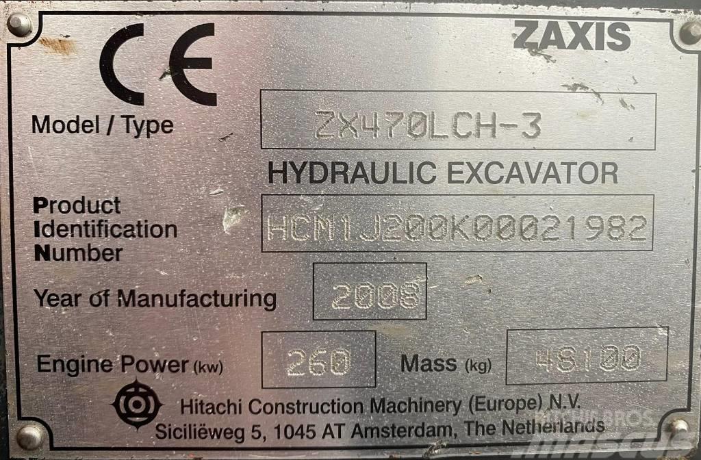Hitachi ZX 470 LC H-3 Koparki gąsienicowe