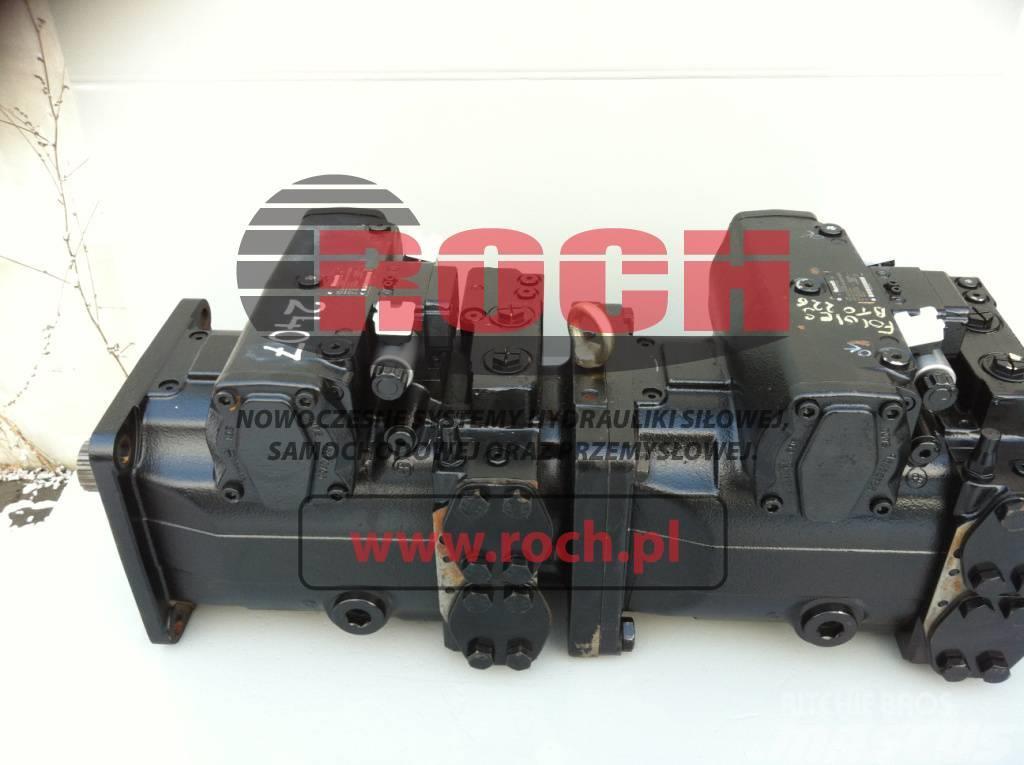 Tana OY  G450 G500 Rexroth Pompa Pump A4V+A4V Hydraulika