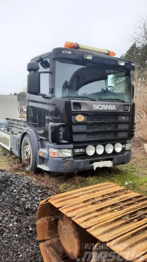 Scania R124LB6x2 Ciężarówki typu Platforma / Skrzynia