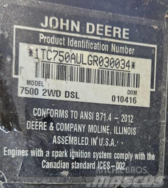 John Deere 7500 A Kosiarki ogrodowe
