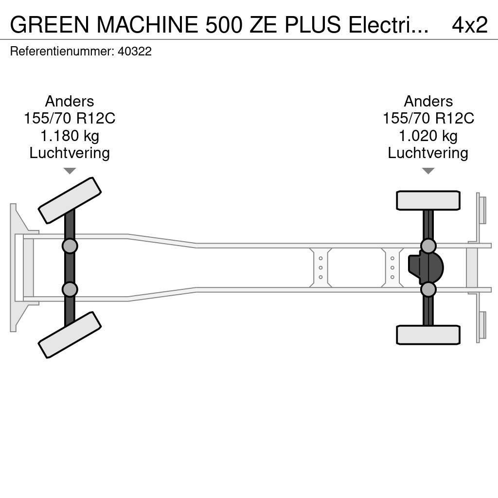 Green Machines 500 ZE PLUS Electric sweeper Zamiatarki