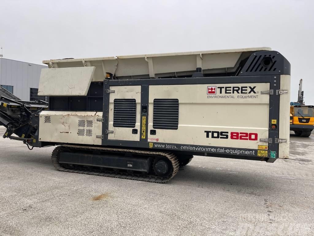 Terex TDS 820 Shredder Rozdrabniacze
