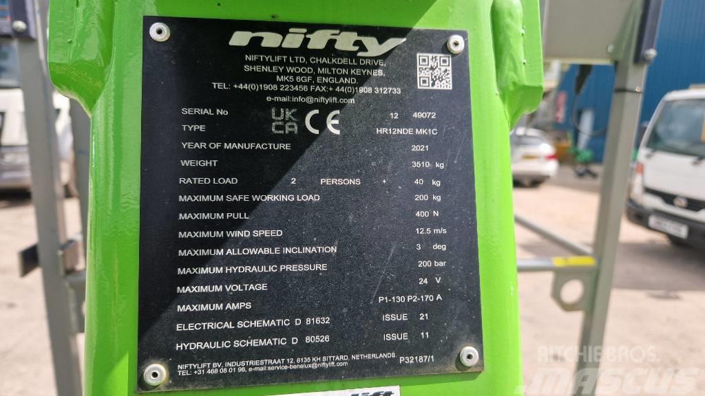 Niftylift HR 12 N D E Podnośniki przegubowe