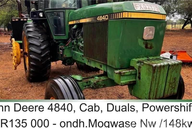 John Deere 4840 - cab - duals - powershift x8 Ciągniki rolnicze
