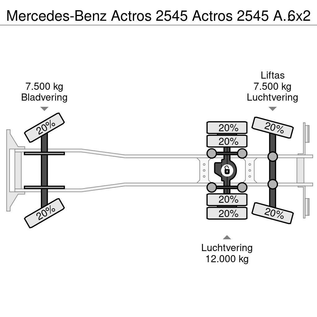 Mercedes-Benz Actros 2545 Actros 2545 Abrollkipper 6x2 ADR EU6 A Inne