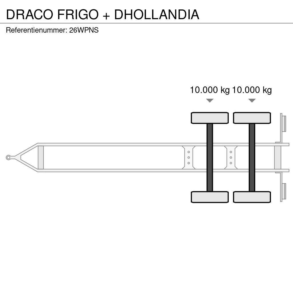 Draco FRIGO + DHOLLANDIA Przyczepy chłodnie
